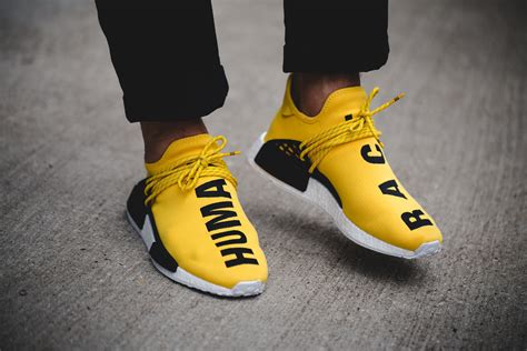 adidas nmd pharrell hu trail real vs fake|adidas x pharrell williams yellow line.